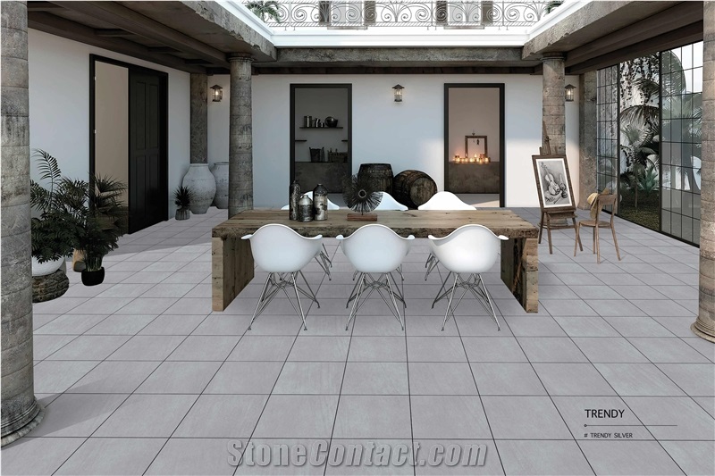 Florence Trendy Ceramic Floor Tile 400x400 Parking Tile16 mm