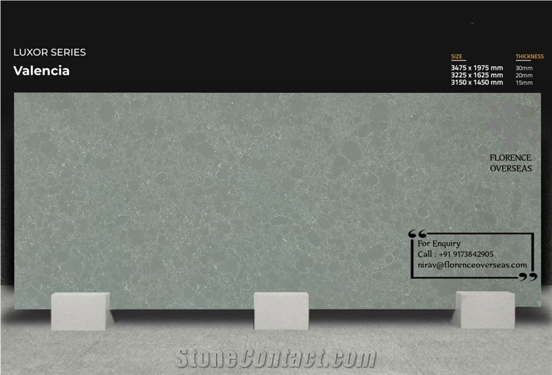 Florence Valencia Quartz Slab