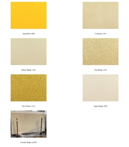 Artificial Simple Beige Color Quartz