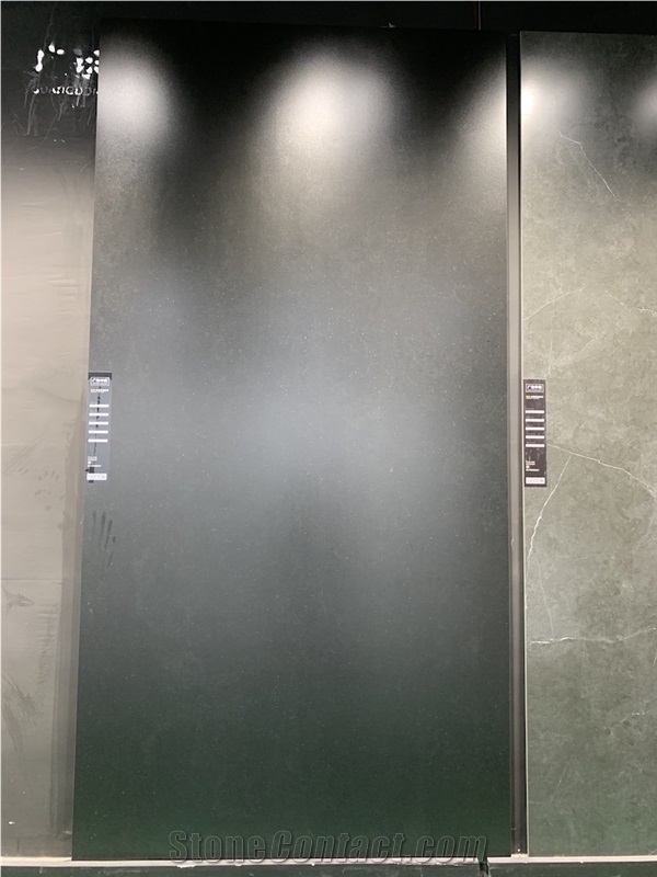Black Color Porcelain Slab For Porcelain Wall