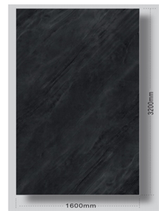 Black Porcelain Slabs Polished Porcelain Slabs Wall