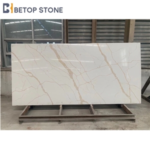 Calacatta Liev Quartz--A1815B