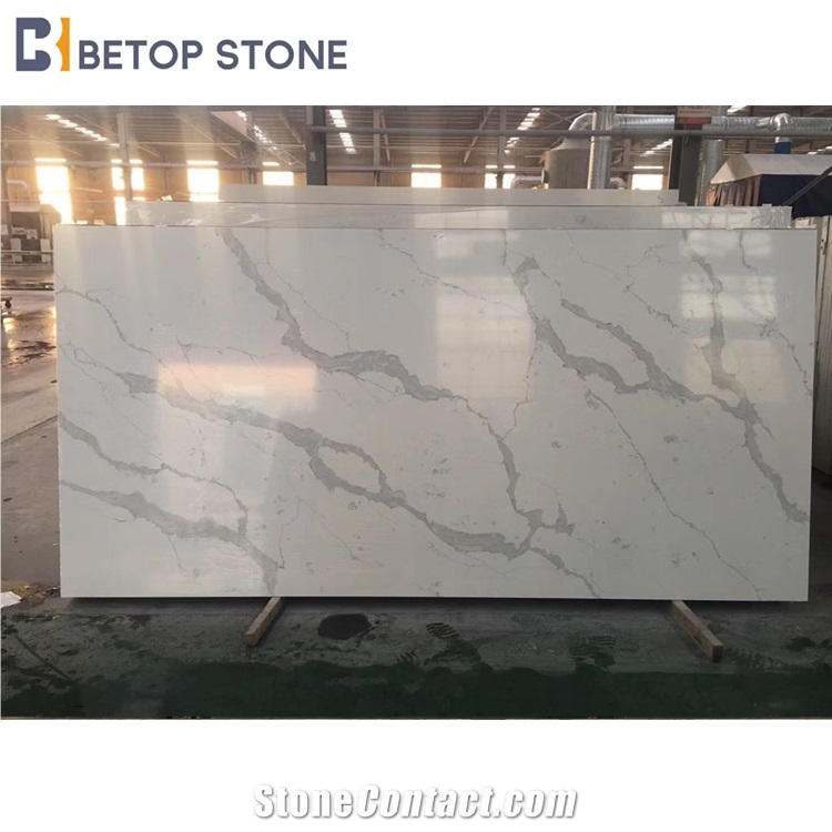 Calacatta Luxor Quartz--A1808