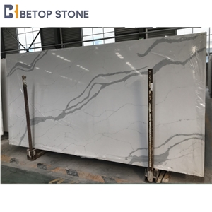 Calacatta Machael Quartz Slabs  A1813