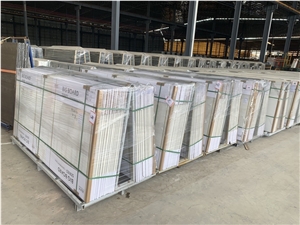 Calacatta White Porcelain Slabs Glazed Porcelain Stones