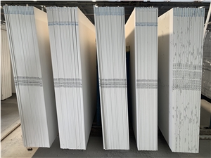 Engineered Calacatta Quartz Stone New Big Slabs