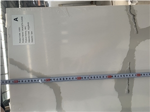Engineered Calacatta Quartz Stone New Big Slabs