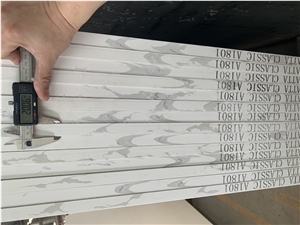 Engineered Calacatta Quartz Stone New Big Slabs