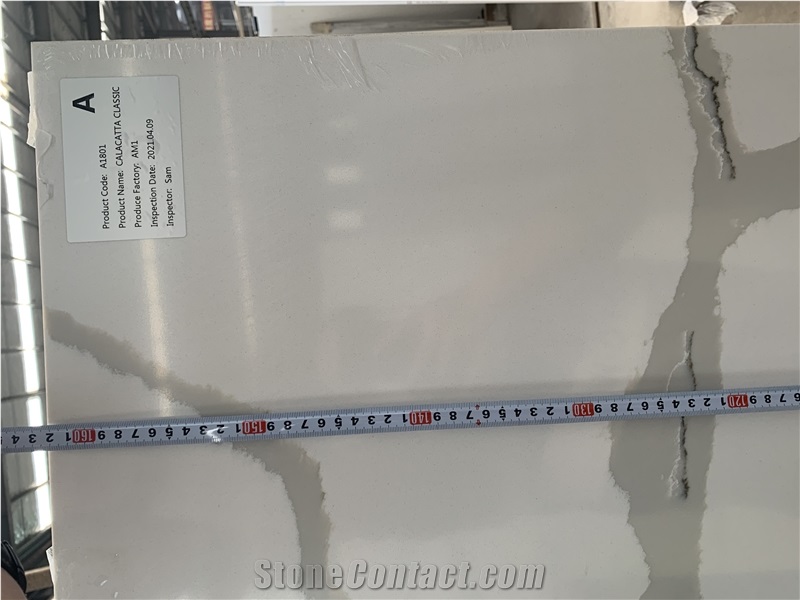 Hot Products Artificial Quartz White Calacatta 