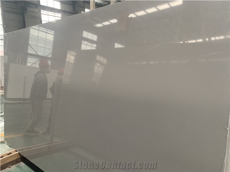 Min grain  grery quartz slabs engineer stones 