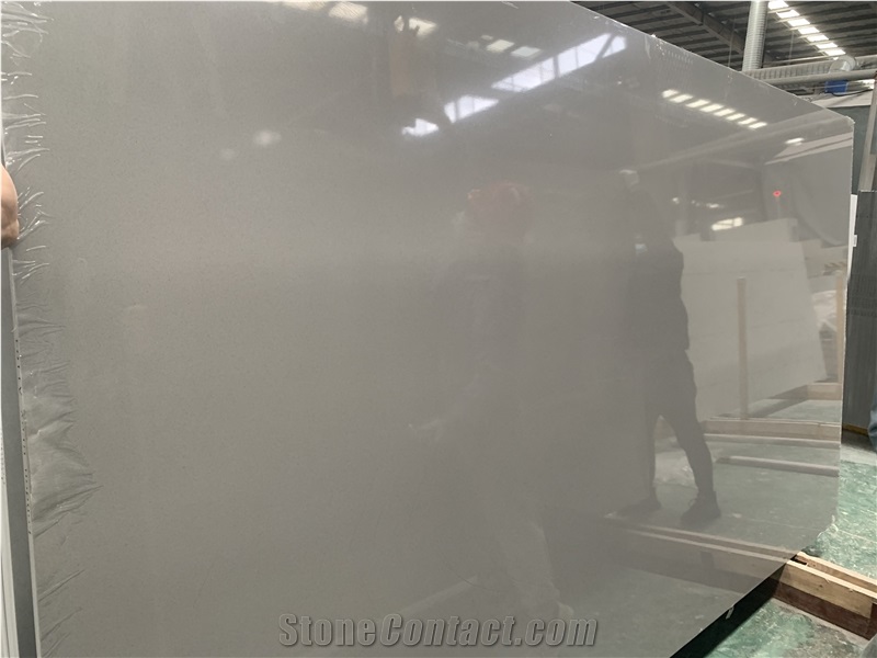 Min grain  grery quartz slabs engineer stones 