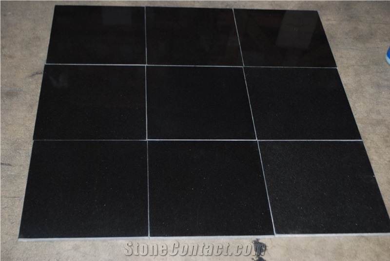 Absolute Black Granite Tiles A