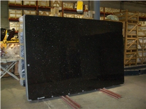 Black Galaxy Granite Slabs