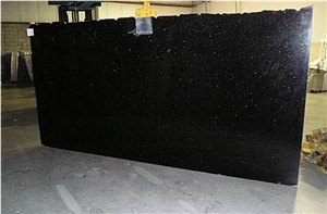 Black Galaxy Granite Slabs