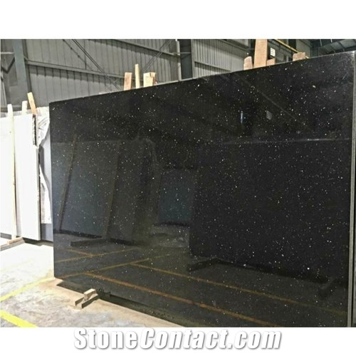 Black Galaxy Granite Slabs