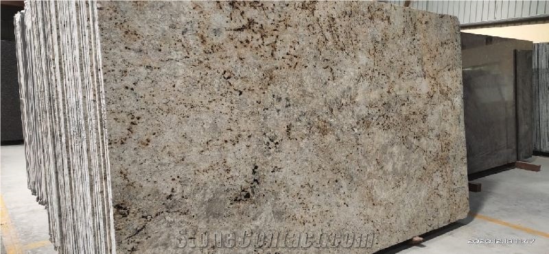 Colonial Gold Slabs & Tiles, India Brown Granite