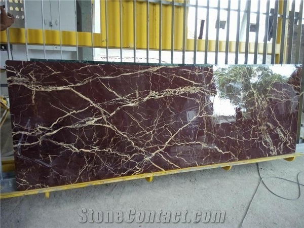 Indo Levanto Red Marble Block, India Red Marble