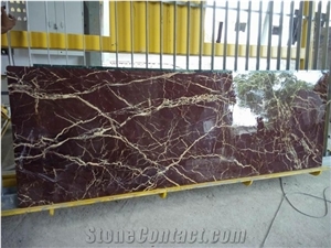 Indo Levanto Red Marble Block, India Red Marble
