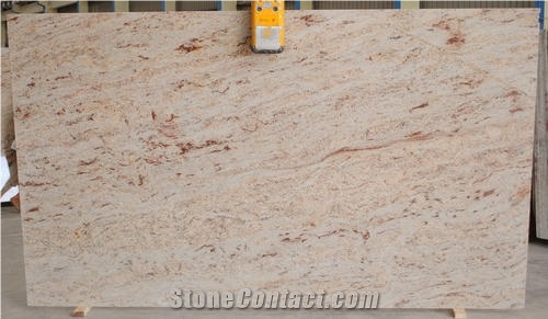 Ivory Brown Granite Slabs