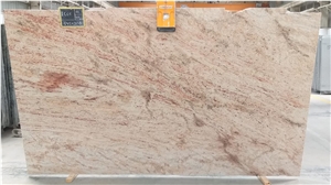 Ivory Brown Granite Slabs