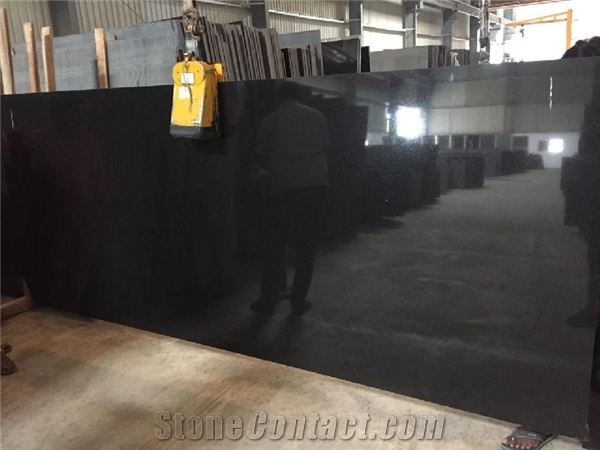 Jet Black Granite Blocks