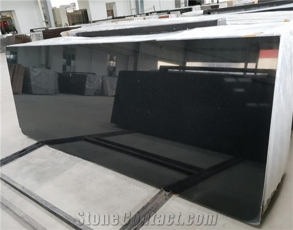Jet Black Granite Blocks