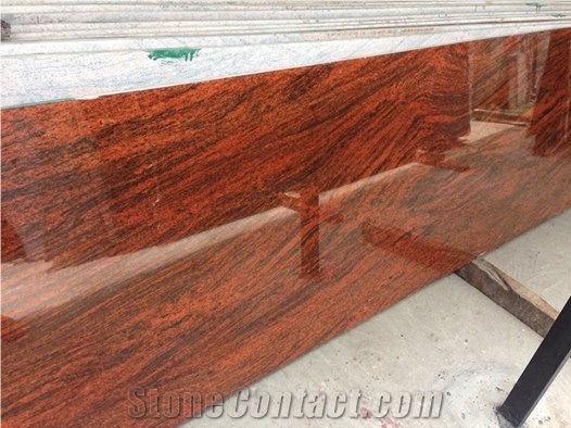 Red Granite Tiles & Slabs, Multicolor Red Granite