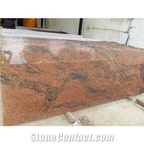 Red Granite Tiles & Slabs, Multicolor Red Granite