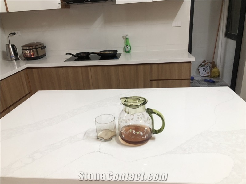 Quartz stone Kitchen Countertops