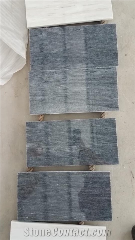 Big Sales Crystal Black Marble Slab From Vietnam