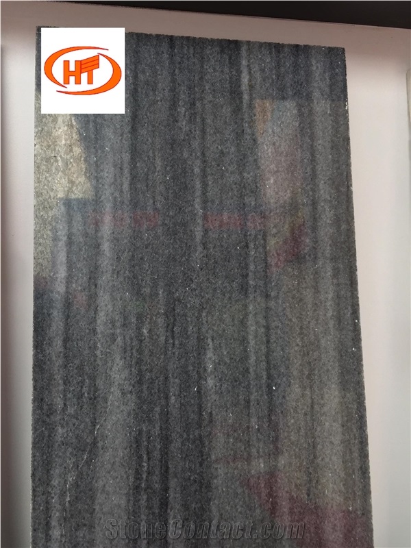 Big Sales Crystal Black Marble Slab From Vietnam
