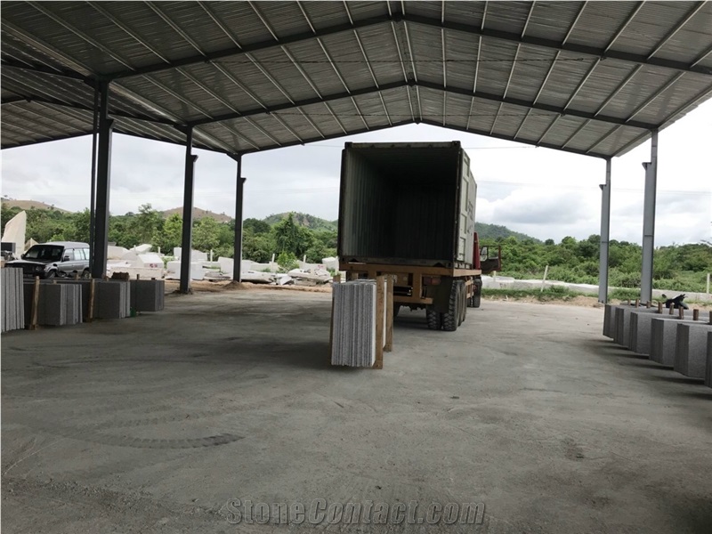 Honed Green Stone LimeStone Tile From Vietnam