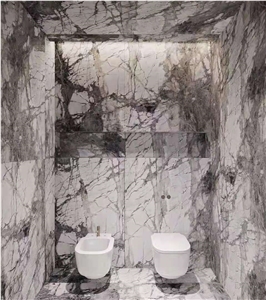 Eksioglu Iceberg Blue Marble Tiles For Elevator  