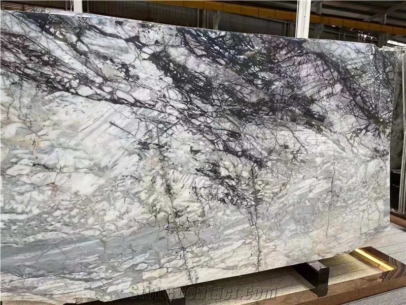 Eksioglu Iceberg Blue Marble Tiles For Elevator  