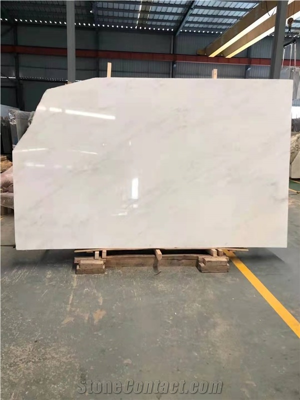 Export 20MM book match Palace White Marble Slabs