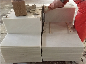 Good Factory Laizhou White Marble Slab Price