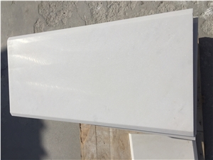 Laizhou Snowflake White Marble Tiles Slabs 