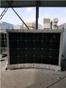 Mausoleum Granite Headstone Cremation Urn Columbarium