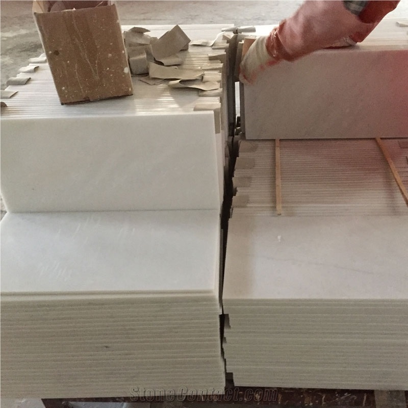 Snow White Marble,White Laizhou Marble,China White Marble