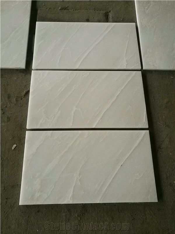 Torreon White Marble, Marmo Branco Torreon Marble Tiles 