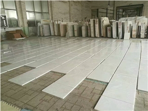 Torreon White Marble, Marmo Branco Torreon Marble Tiles 