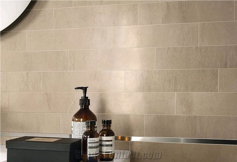 Grey Foussana Limestone Tiles & Slabs