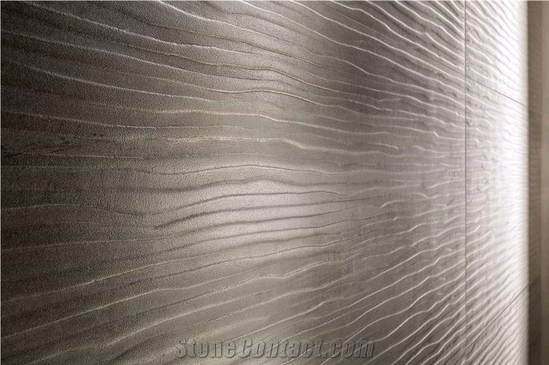 Grey Foussana Limestone Tiles & Slabs