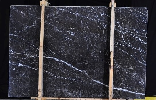 Alanya Black Marble slab, Turkey Black Marble 
