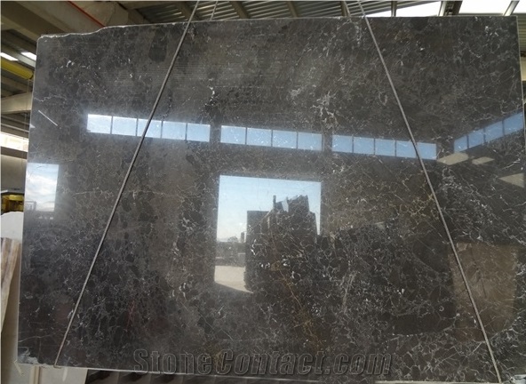 Alanya Black Marble slab, Turkey Black Marble 