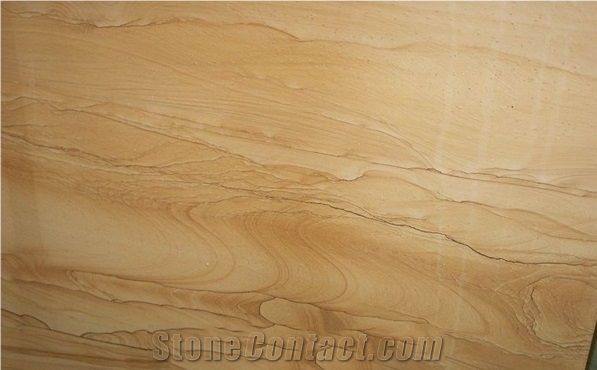 China Yellow Landscape Sandstone Slabs & Tiles