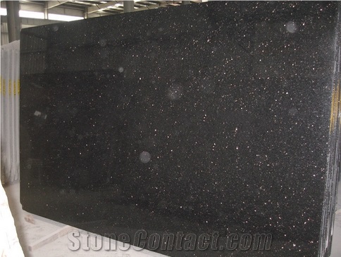 Golden Black Galaxy Granite With  Factory Price