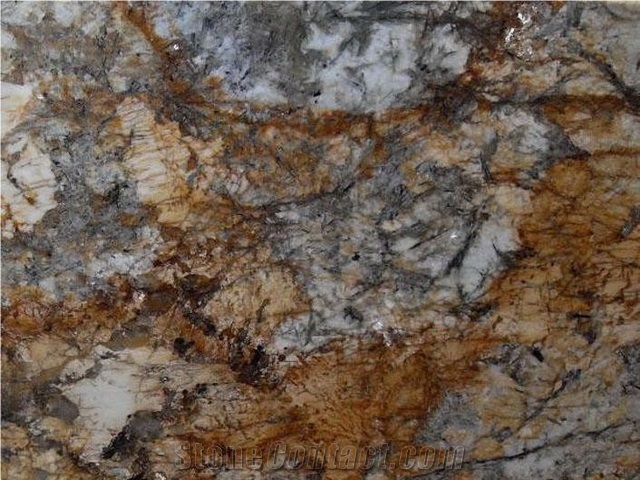 Golden Chocolate Granite Slabs
