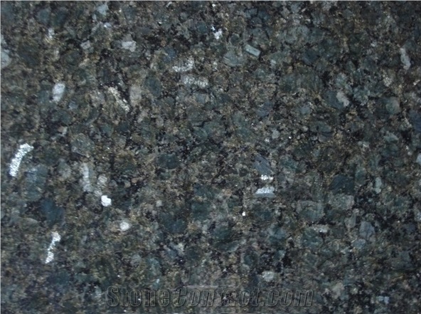 Green Peacock Granite Slabs, Brazil Green Granite