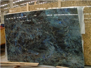 Lemurian Blue Granite, Labrador Blue Granite